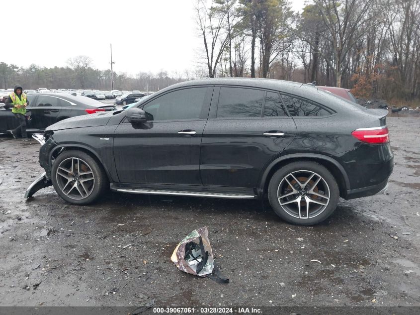 2017 Mercedes-Benz Amg Gle 43 Coupe 4Matic VIN: 4JGED6EBXHA051210 Lot: 39067061