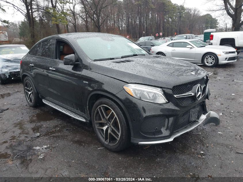 2017 Mercedes-Benz Amg Gle 43 Coupe 4Matic VIN: 4JGED6EBXHA051210 Lot: 39067061