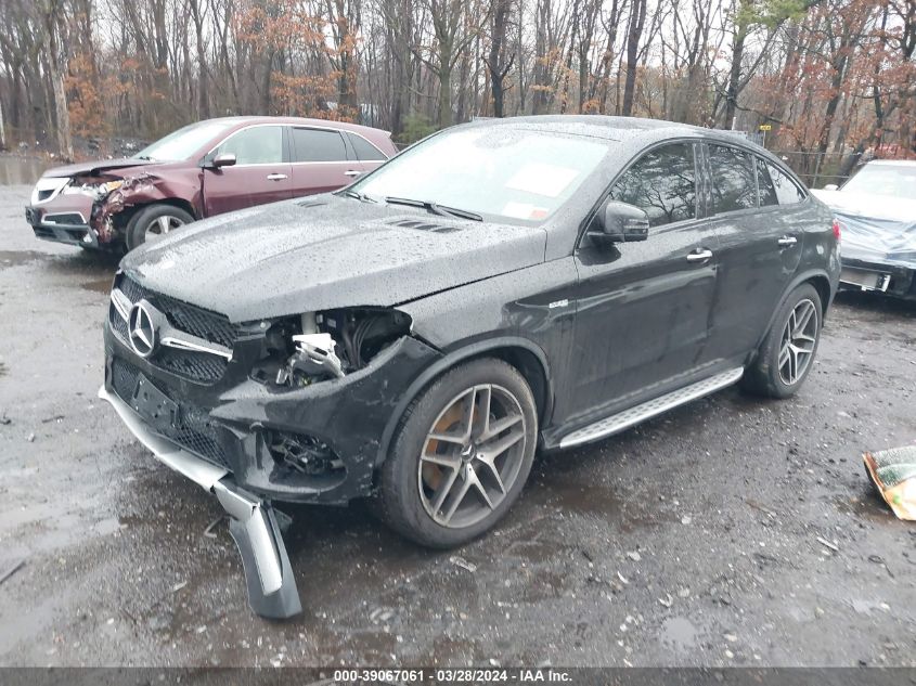 2017 Mercedes-Benz Amg Gle 43 Coupe 4Matic VIN: 4JGED6EBXHA051210 Lot: 39067061