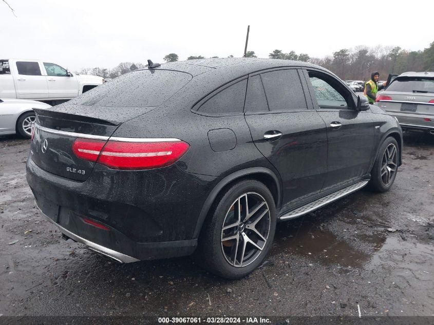 2017 Mercedes-Benz Amg Gle 43 Coupe 4Matic VIN: 4JGED6EBXHA051210 Lot: 39067061