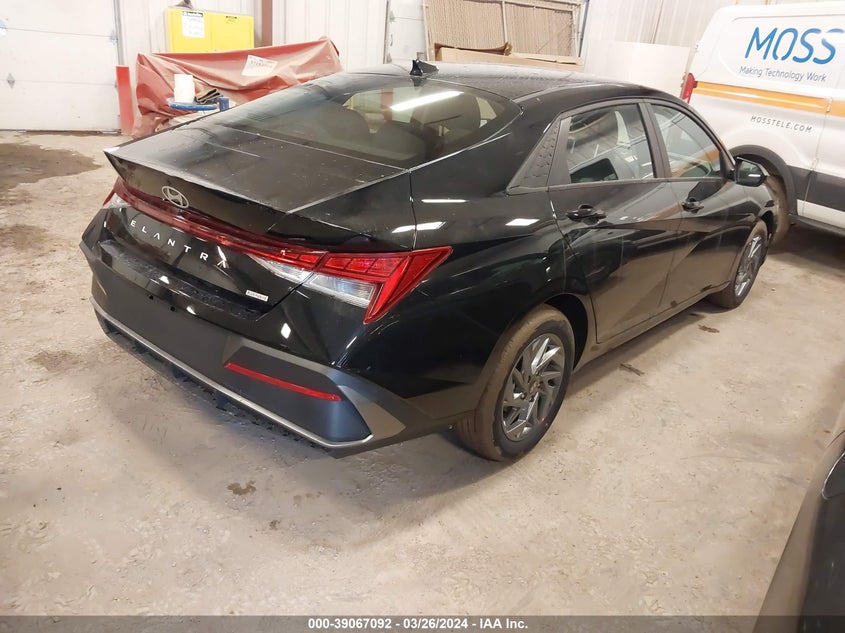 2024 HYUNDAI ELANTRA HYBRID BLUE - KMHLM4DJ1RU106535