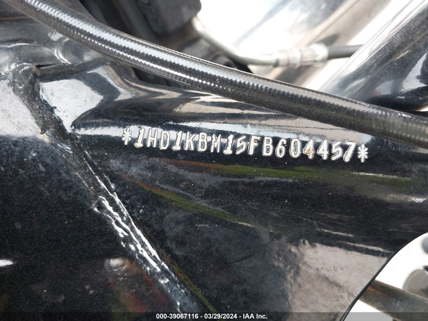 2015 HARLEY-DAVIDSON FLHX STREET GLIDE - 1HD1KBM15FB604457