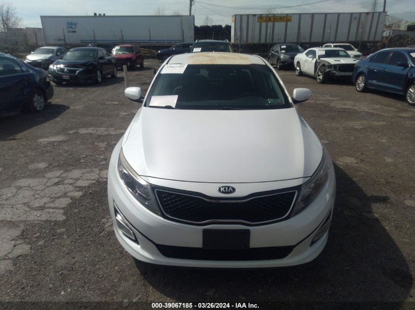 5XXGM4A71FG376753 | 2015 KIA OPTIMA