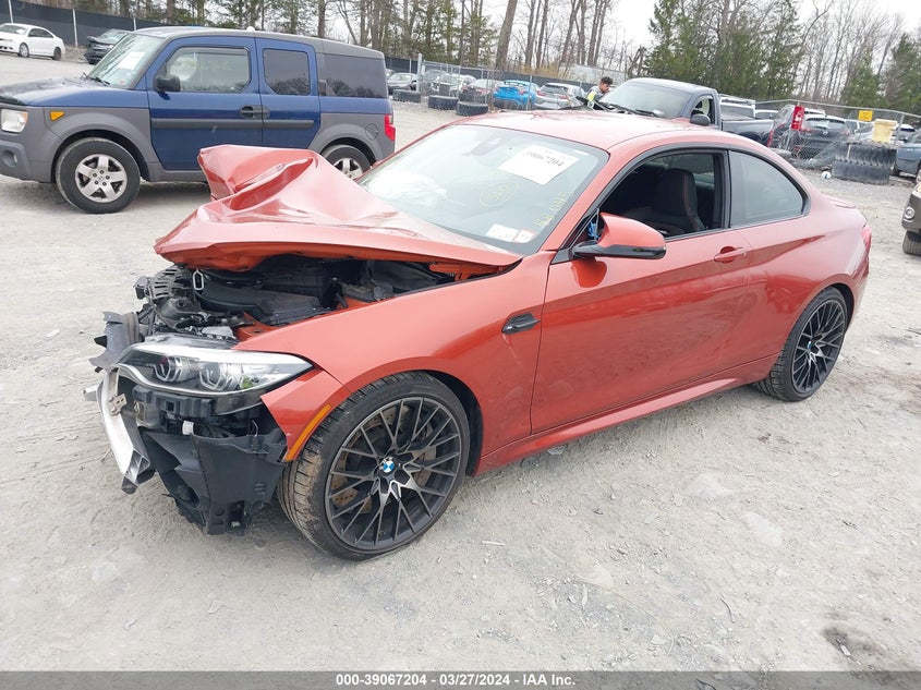 2019 BMW M2 Competition VIN: WBS2U7C53KVB09308 Lot: 39067204