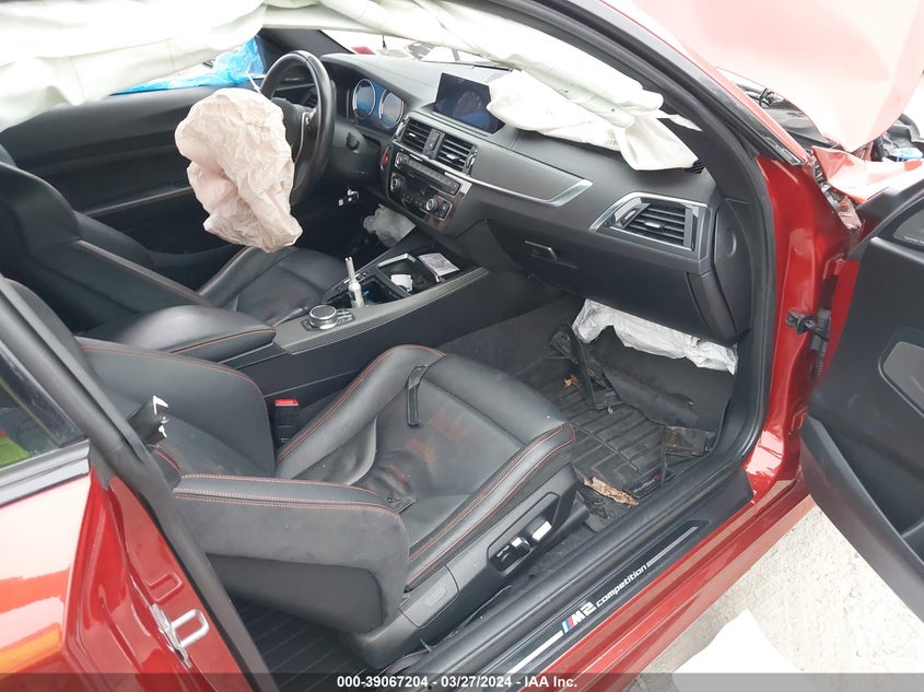 2019 BMW M2 Competition VIN: WBS2U7C53KVB09308 Lot: 39067204