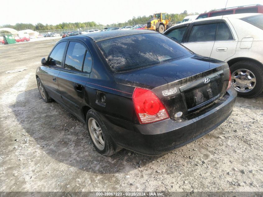 KMHDN46D24U881329 2004 Hyundai Elantra Gls/Gt