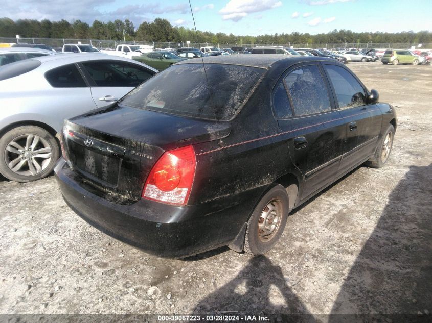 KMHDN46D24U881329 2004 Hyundai Elantra Gls/Gt