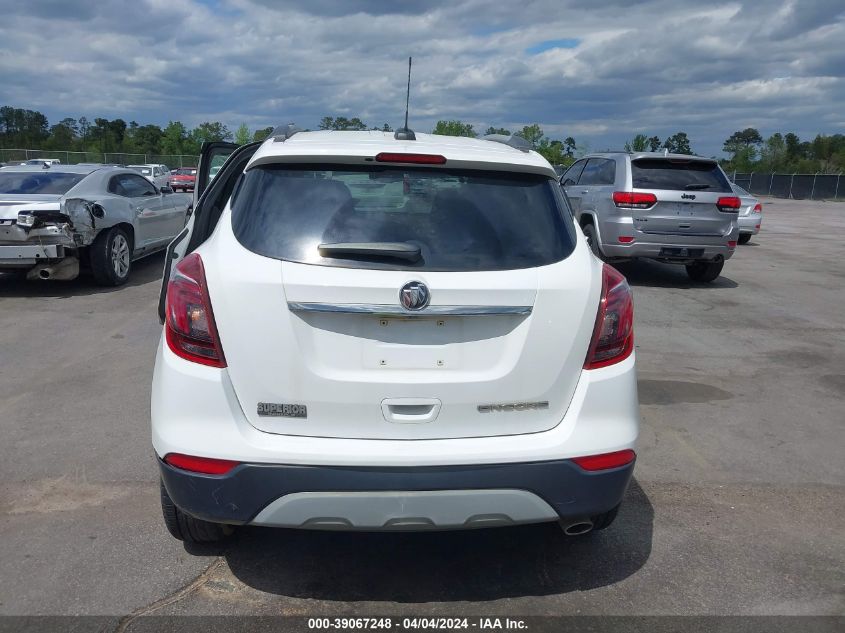 2019 Buick Encore Fwd Preferred VIN: KL4CJASB1KB861090 Lot: 39067248