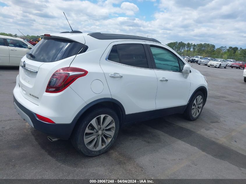 2019 Buick Encore Fwd Preferred VIN: KL4CJASB1KB861090 Lot: 39067248