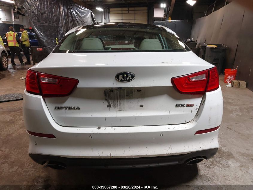 2014 Kia Optima Ex VIN: 5XXGN4A79EG343219 Lot: 39067288