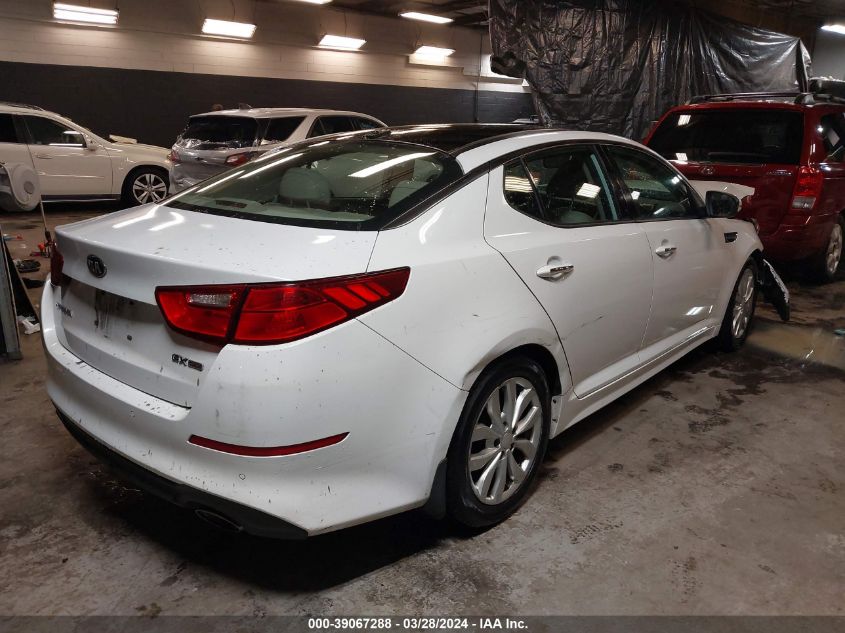 2014 Kia Optima Ex VIN: 5XXGN4A79EG343219 Lot: 39067288