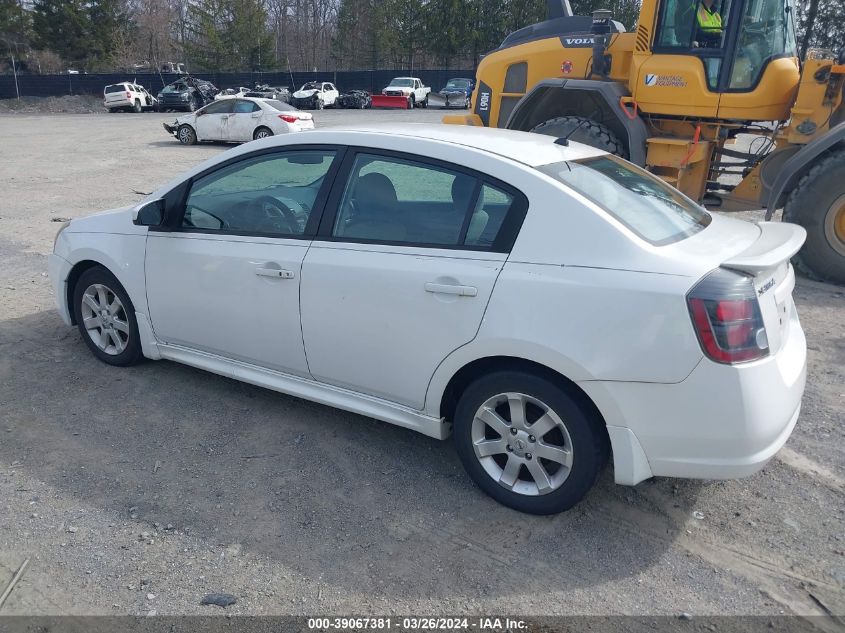 3N1AB6AP2BL659509 | 2011 NISSAN SENTRA