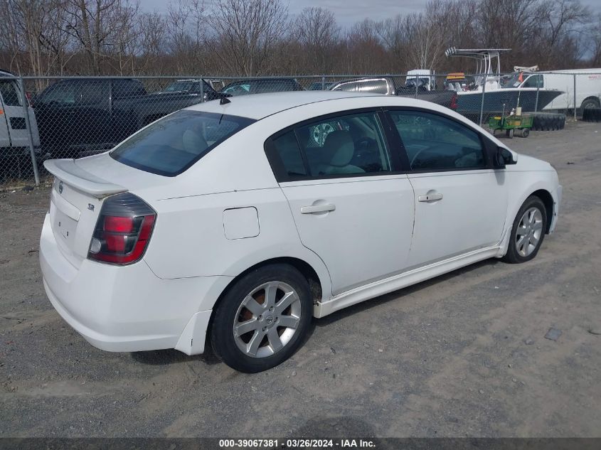 3N1AB6AP2BL659509 | 2011 NISSAN SENTRA