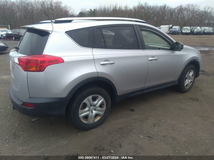 2013 TOYOTA RAV4 LE - JTMBFREV4DD000825