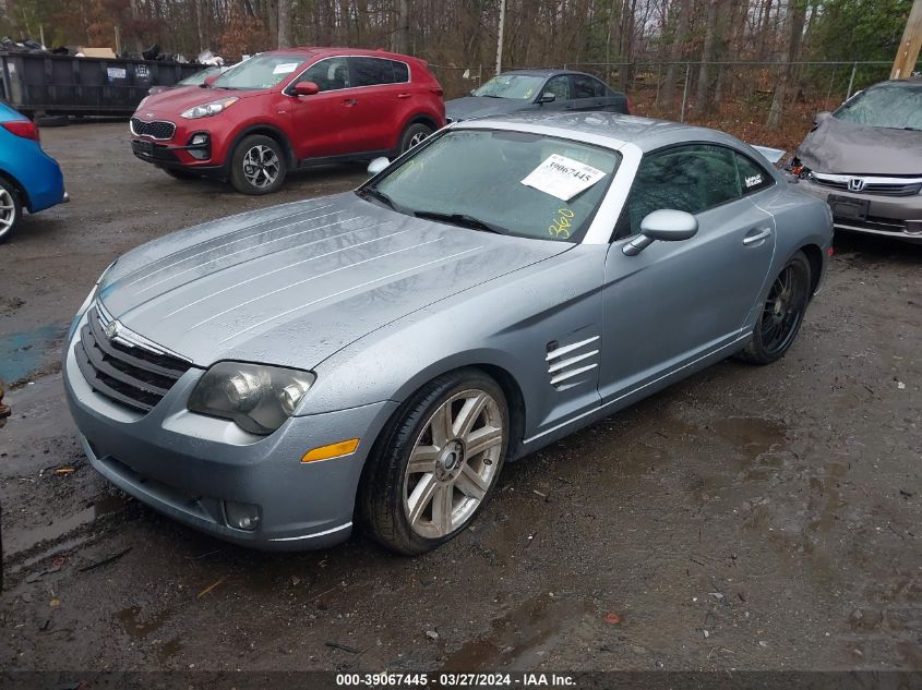 1C3AN69L14X015534 | 2004 CHRYSLER CROSSFIRE