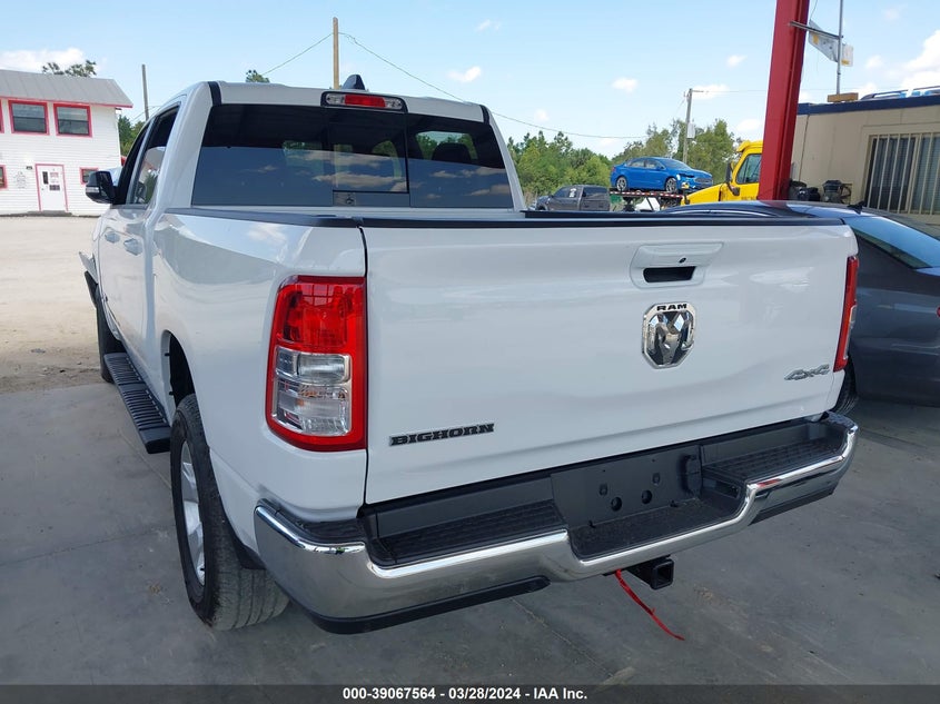 VIN 1C6RRFFG2NN451064 2022 RAM 1500 BIG HORN  4X4 "57" BOX