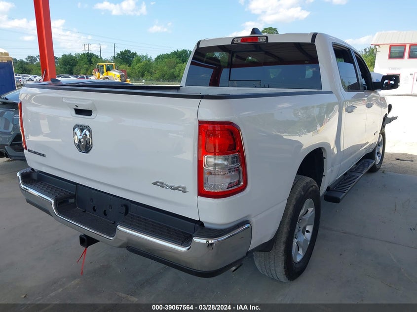VIN 1C6RRFFG2NN451064 2022 RAM 1500 BIG HORN  4X4 "57" BOX