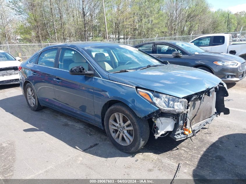 2016 Hyundai Sonata Se VIN: 5NPE24AF2GH370888 Lot: 39067603