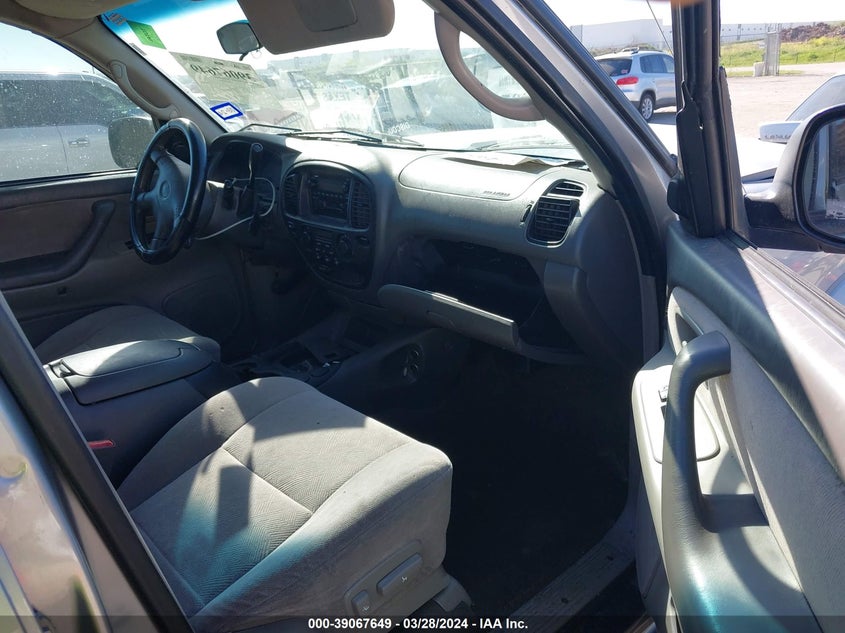 2002 Toyota Sequoia Sr5 V8 VIN: 5TDZT34A22S129103 Lot: 39067649