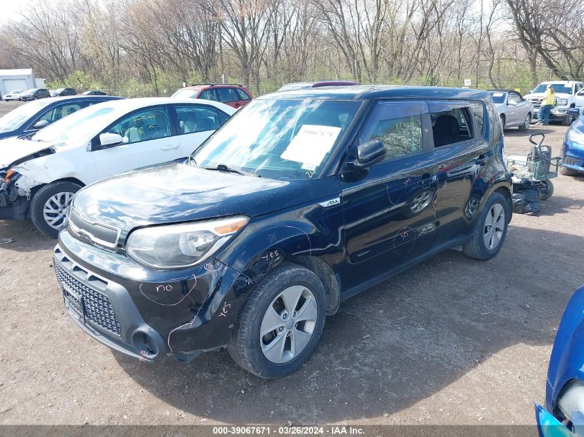 2016 Kia Soul VIN: KNDJN2A29G7266412 Lot: 39067671