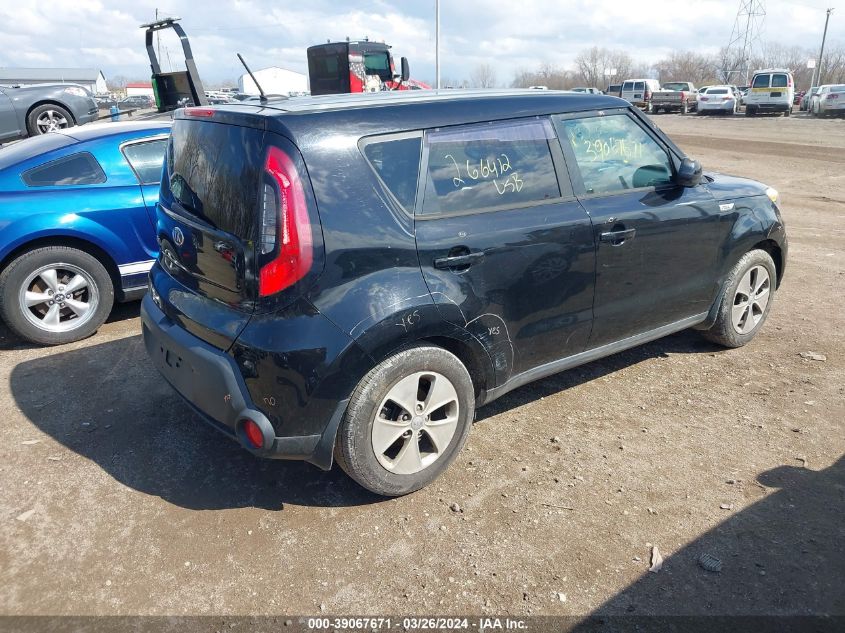 2016 Kia Soul VIN: KNDJN2A29G7266412 Lot: 39067671