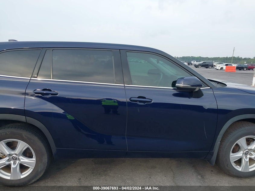 2020 TOYOTA HIGHLANDER VIN: 5TDZZRAH4LS509029