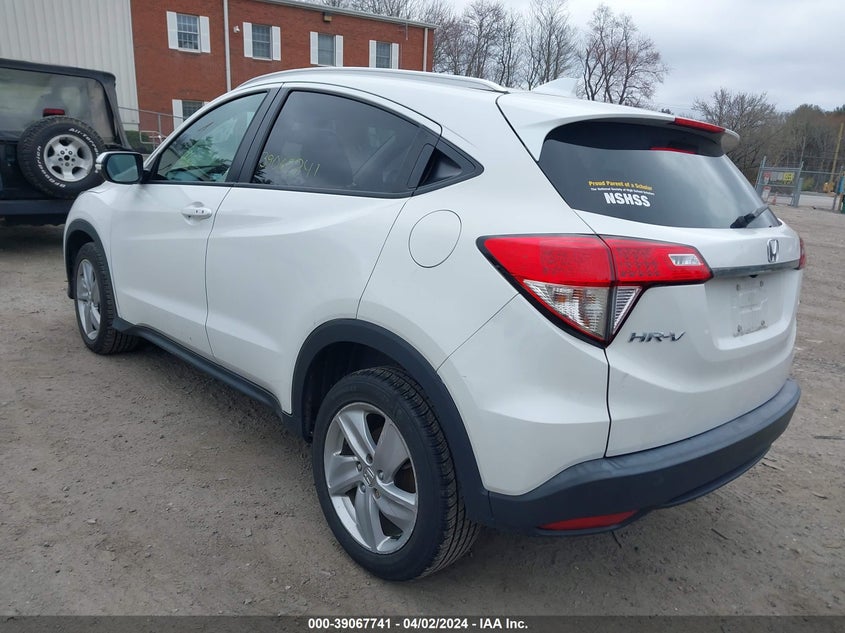 VIN 3CZRU6H7XKM719802 2019 HONDA HR-V EX-L