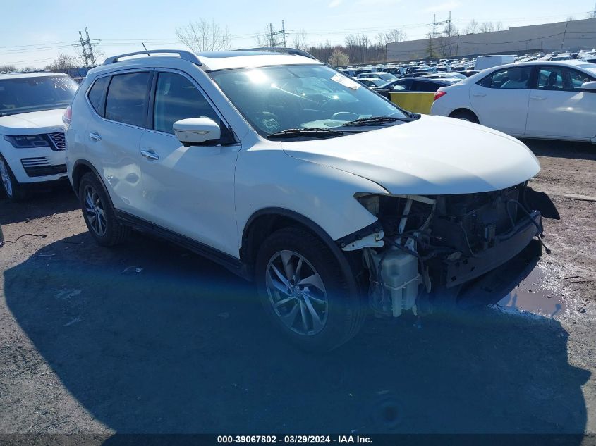 2015 Nissan Rogue Sl VIN: 5N1AT2MV4FC859642 Lot: 39067802