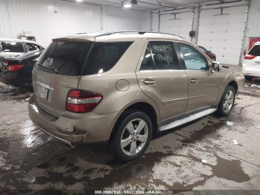 2010 Mercedes-Benz Ml 350 4Matic VIN: 4JGBB8GB6AA577115 Lot: 39067835