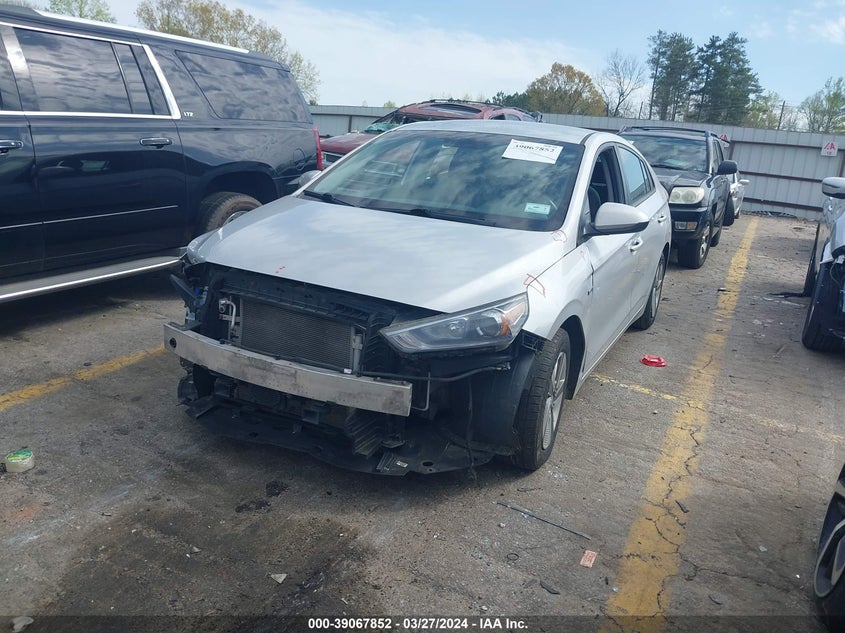 2017 Hyundai Ioniq Hybrid Blue VIN: KMHC65LC3HU055363 Lot: 39067852