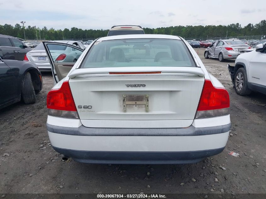 2004 Volvo S60 2.4 VIN: YV1RS61T342350837 Lot: 39067934