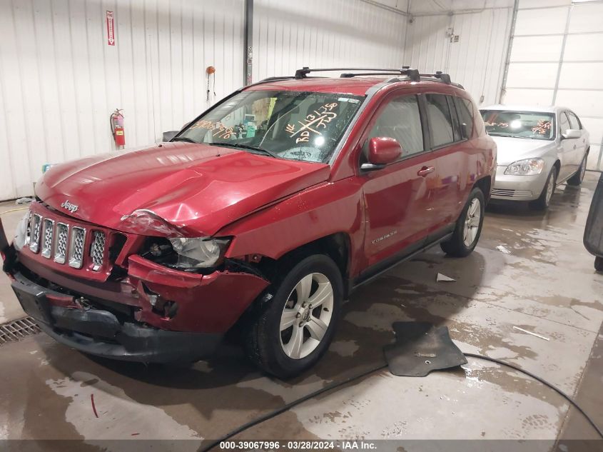 2014 Jeep Compass Latitude VIN: 1C4NJDEB2ED817586 Lot: 39067996