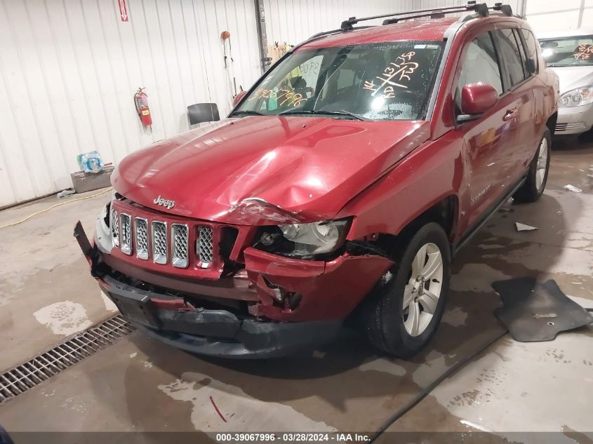 2014 Jeep Compass Latitude VIN: 1C4NJDEB2ED817586 Lot: 39067996