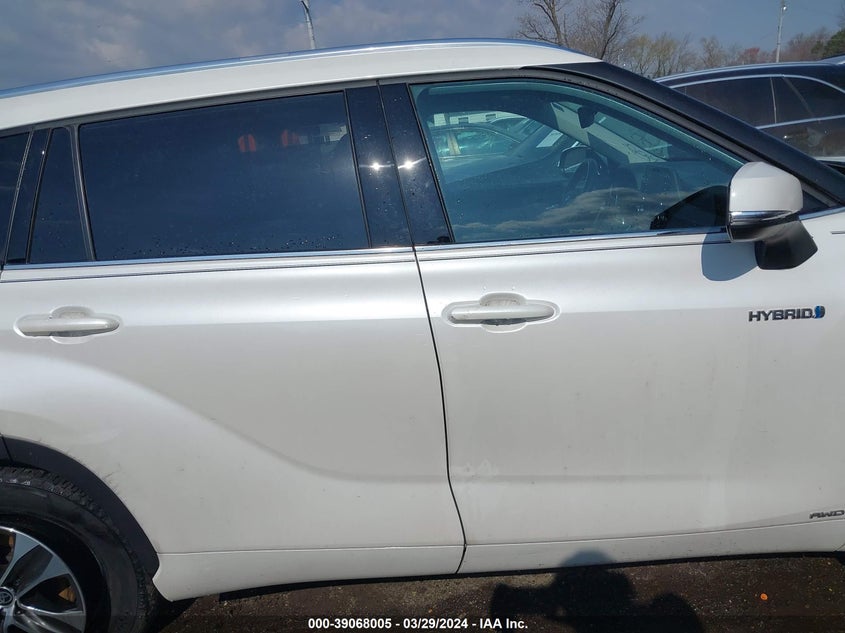 2021 TOYOTA HIGHLANDER VIN: 5TDGBRCH1MS033834