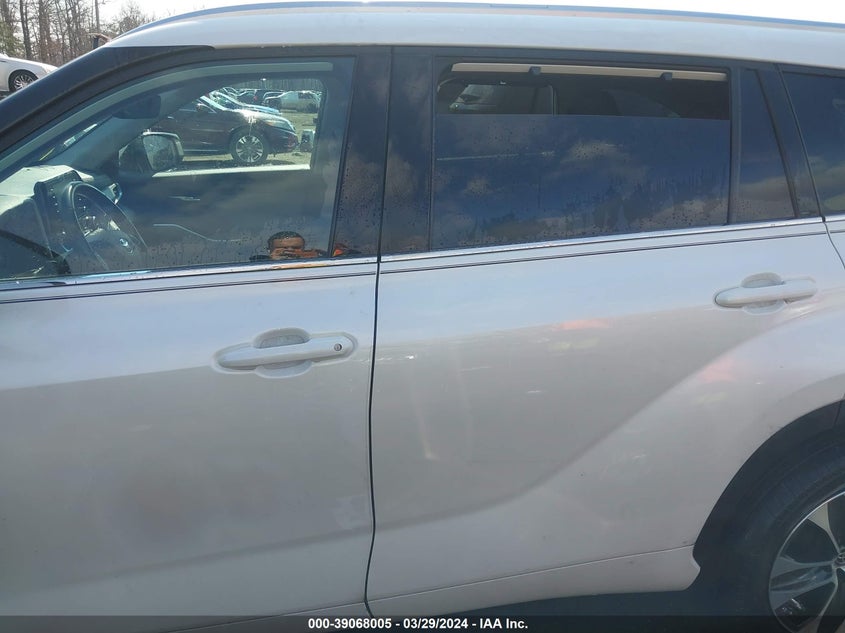 2021 TOYOTA HIGHLANDER VIN: 5TDGBRCH1MS033834
