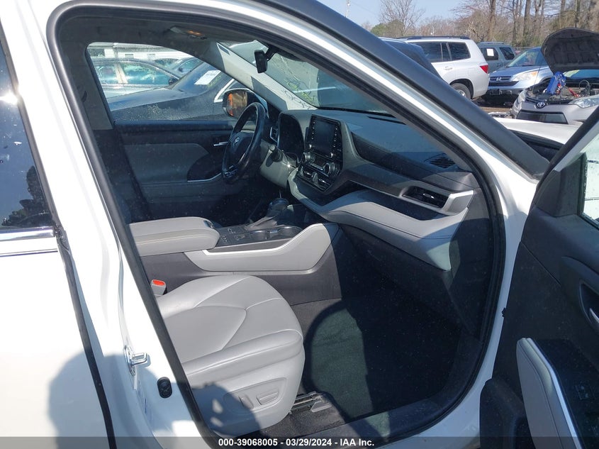 2021 TOYOTA HIGHLANDER VIN: 5TDGBRCH1MS033834