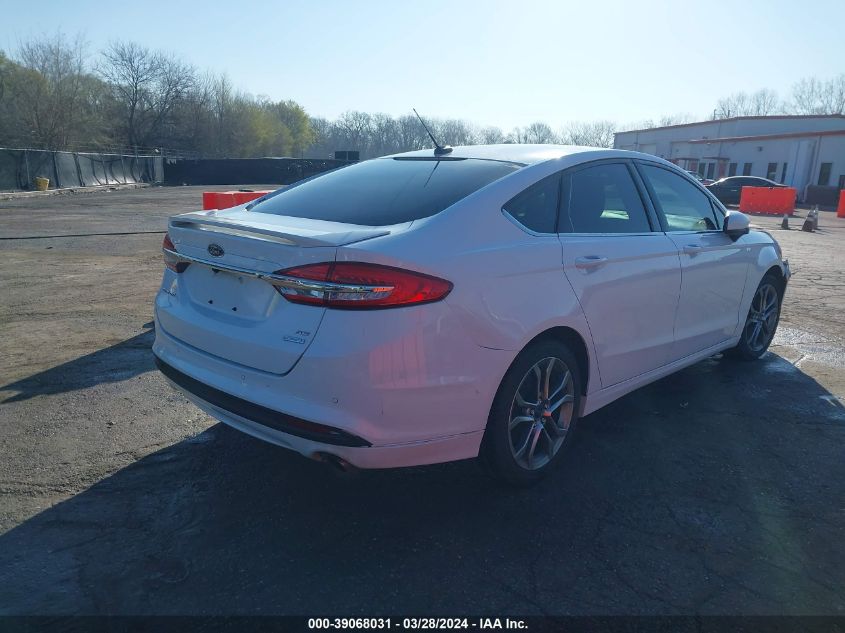 2017 Ford Fusion Se VIN: 3FA6P0HD9HR322148 Lot: 39068031