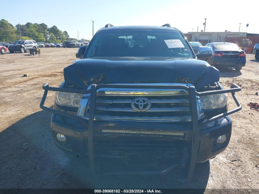 5TDYY5G15DS050242 2013 Toyota Sequoia Platinum 5.7L V8