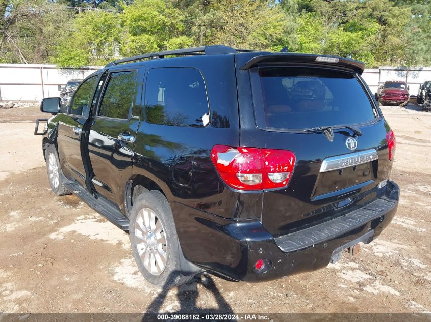 2013 Toyota Sequoia Platinum 5.7L V8 VIN: 5TDYY5G15DS050242 Lot: 39068182