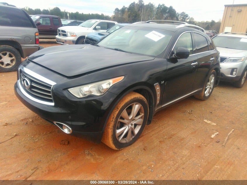 2014 Infiniti Qx70 VIN: JN8CS1MW0EM411544 Lot: 39068300