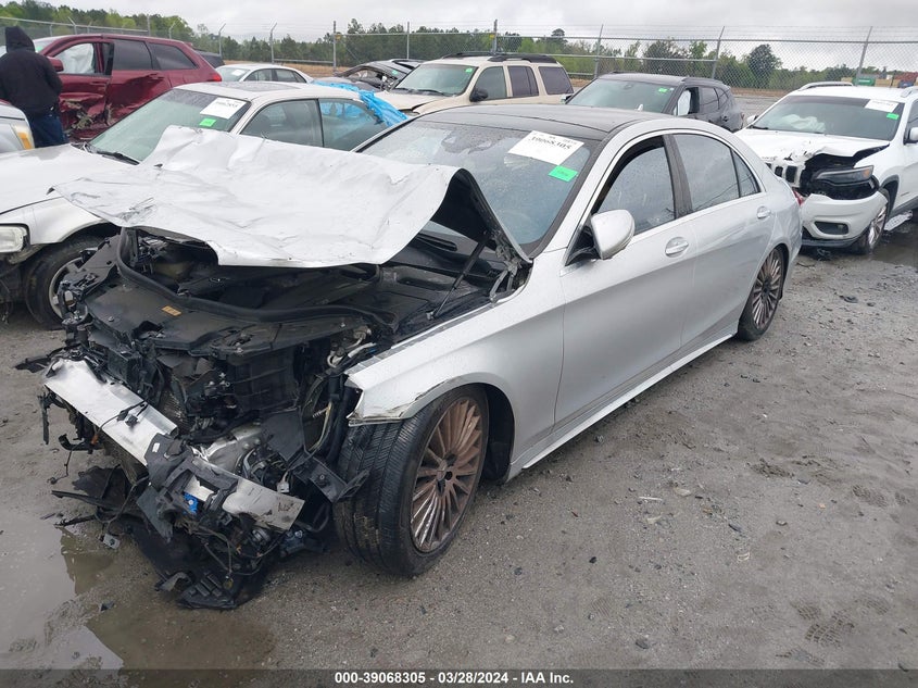 2015 Mercedes-Benz S 550 4Matic VIN: WDDUG8FB9FA200047 Lot: 39068305