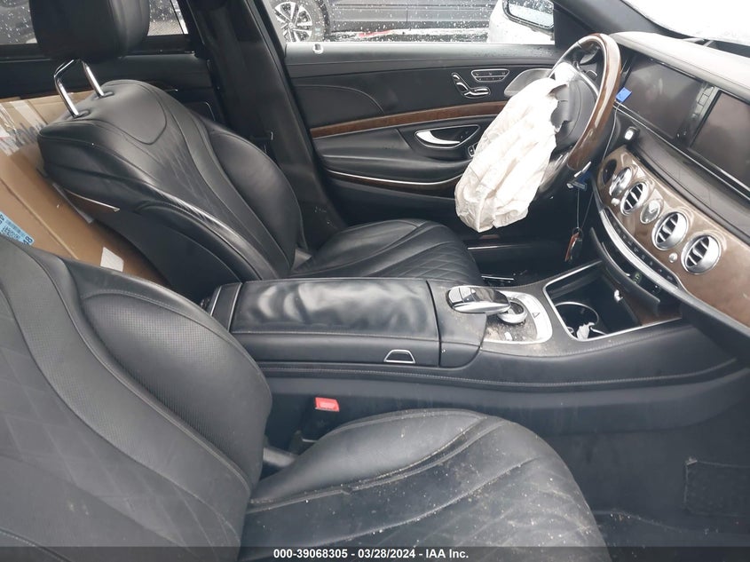 2015 Mercedes-Benz S 550 4Matic VIN: WDDUG8FB9FA200047 Lot: 39068305
