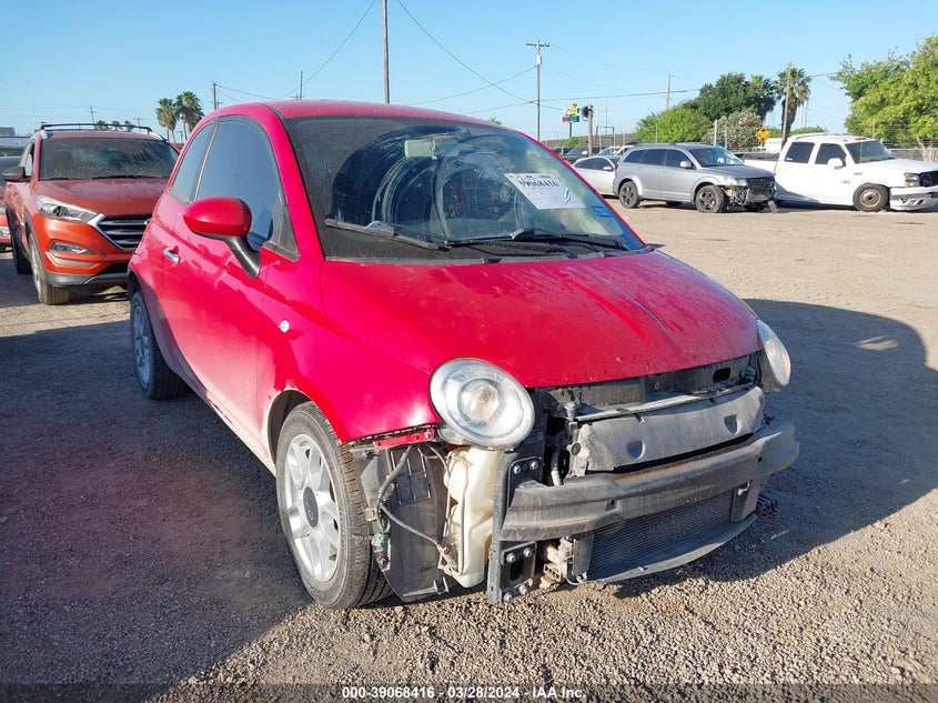 2013 Fiat 500 Pop VIN: 3C3CFFAR5DT554398 Lot: 39068416