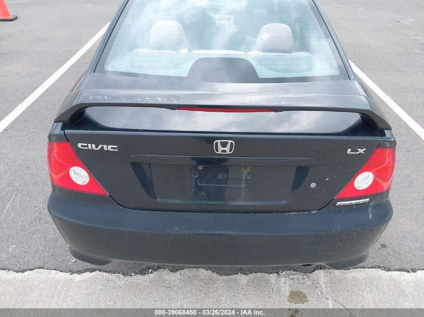 1HGEM22585L079990 | 2005 HONDA CIVIC