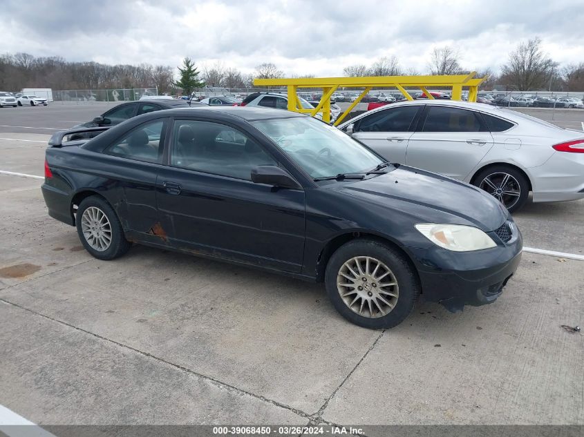 1HGEM22585L079990 | 2005 HONDA CIVIC