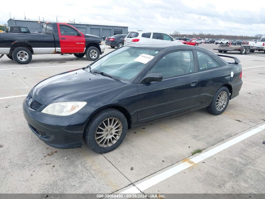 1HGEM22585L079990 | 2005 HONDA CIVIC