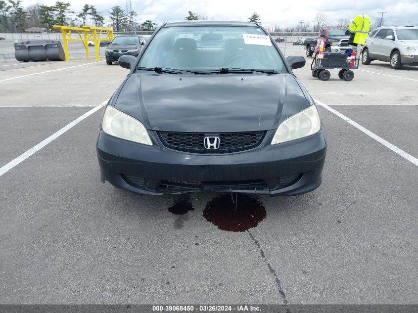 1HGEM22585L079990 | 2005 HONDA CIVIC