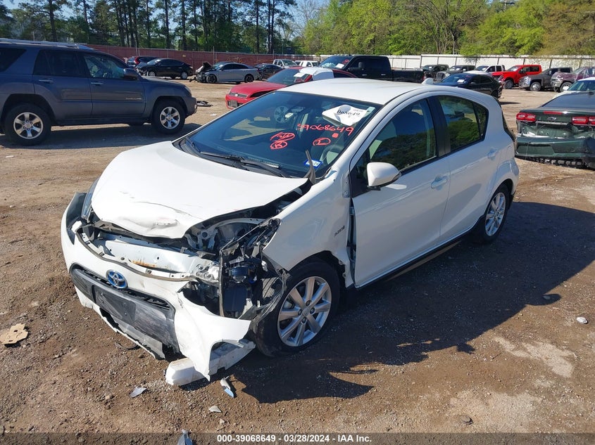 2017 Toyota Prius C Three VIN: JTDKDTB39H1596687 Lot: 39068649