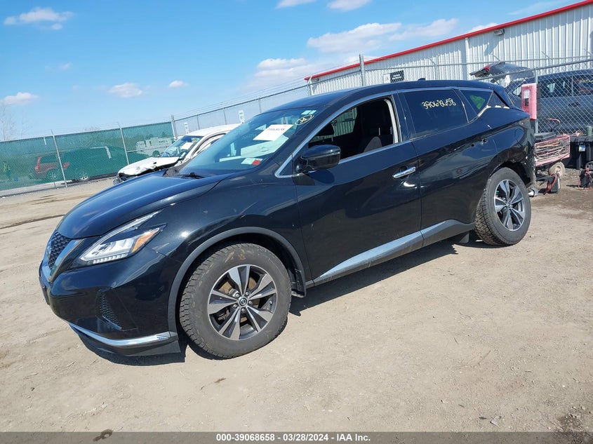 VIN 5N1AZ2MS2KN122944 2019 NISSAN MURANO S