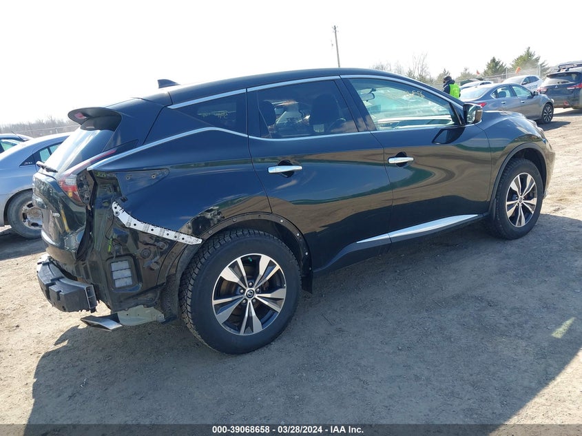 VIN 5N1AZ2MS2KN122944 2019 NISSAN MURANO S